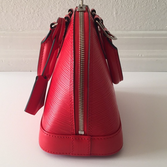 ❌SOLD❌ Louis Vuitton LV Alma BB epi coquelicot red - Picture 5 of 17